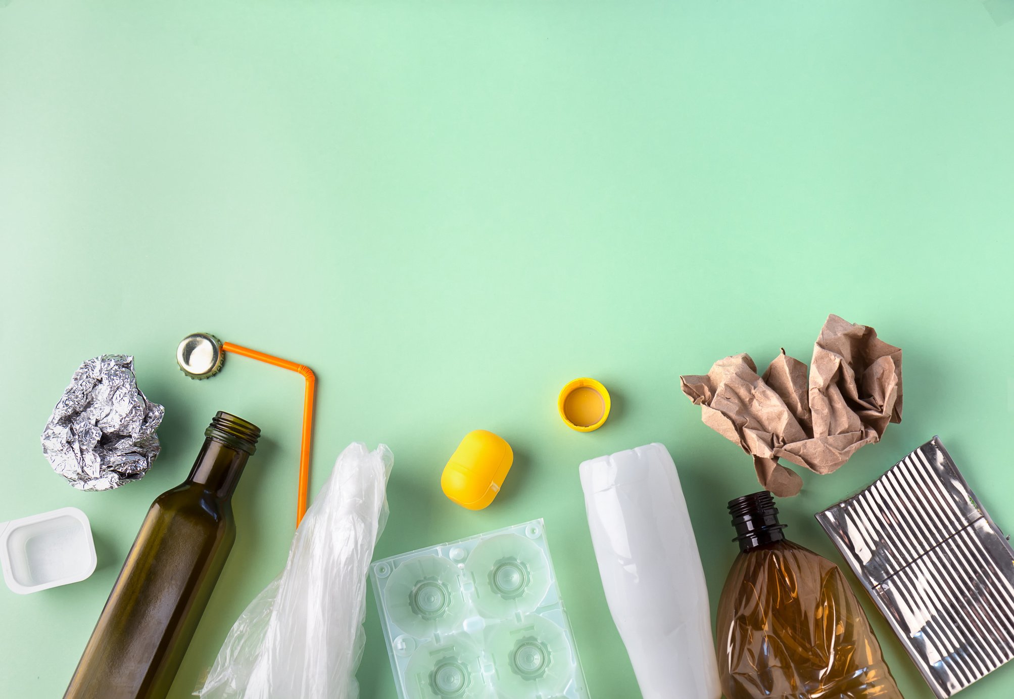 Recyclable materials for processing and recycling